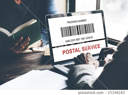 Bar Code Order Tracking Number Concept Bar Code Order Tracking Number Concept 25148165