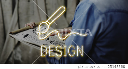 Art Brush Painting Creativity Imagination Skills Concept 25148368