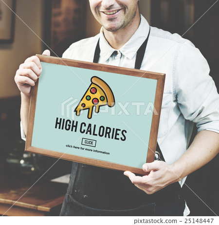 Calories Junk Food Unhealthy Obesity Concept 25148447