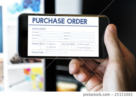 Invoice Billing Information Form Graphic Concept Invoice Billing Information Form Graphic Concept 25151081