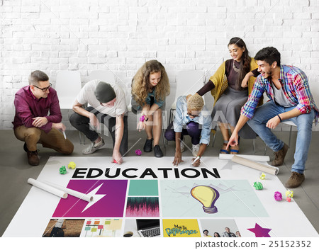 Education LIght Bulb Ideas Knowledge School Concept Education LIght Bulb Ideas Knowledge School Concept 25152352