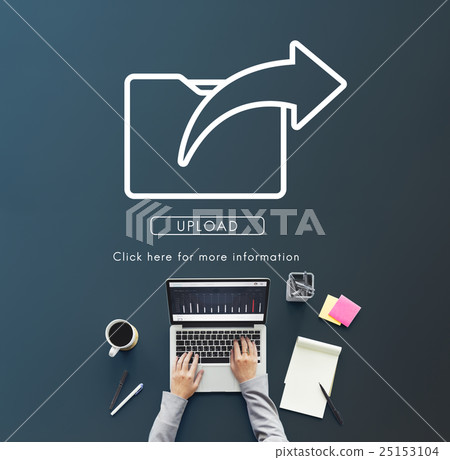 Data Transfer Exchange Sharing Sync Upload Concept 25153104