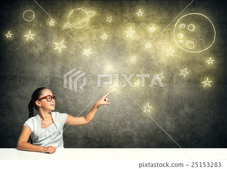 She explores space 25153283