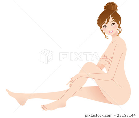 Beauty woman naked 25155144