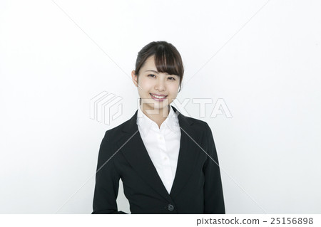 Female in her twenties in suit Female in her twenties in suit 25156898