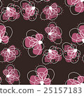 Beautiful seamless pattern with flowers  25157183