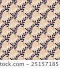 seamless pattern with blue plants 25157185
