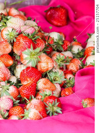 Fresh strawberry in market. Fresh strawberry in market. 25157704