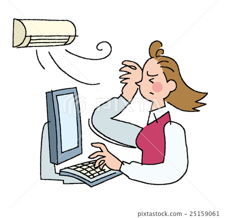 Women suffering from dry eye 25159061