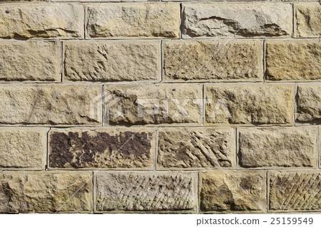 Hokkaido, soft stone stone wall background material, background, texture 25159549