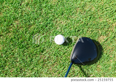 Golf tee shot 25159755