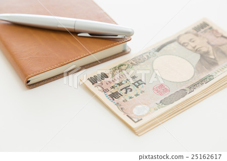 Money and notebook money money image 25162617