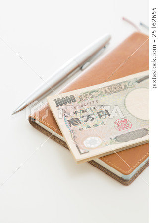 Money and notebook money money image 25162655