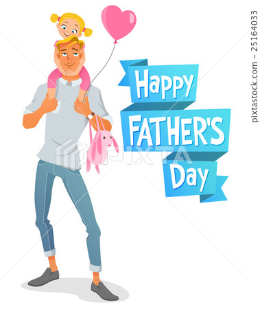 Father's Day. Vector illustration. 25164033