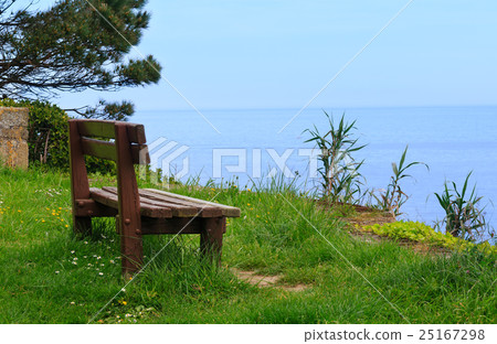 Ocean view from observation point. 25167298