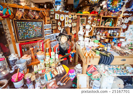 Souvenir store showcase, Bariloche 25167701