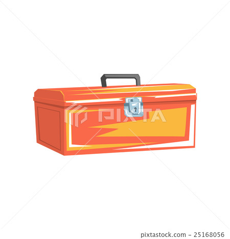 Orange Metal Plumbing Instruments Container Orange Metal Plumbing Instruments Container 25168056
