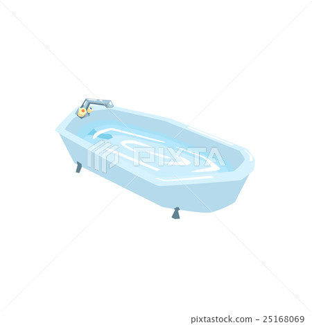 Bath Tub Filled With Water Bath Tub Filled With Water 25168069