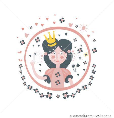 Princess Fairy Tale Character Girly Sticker In Princess Fairy Tale Character Girly Sticker In 25168587