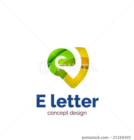 Vector letter concept logo template, abstract Vector letter concept logo template, abstract 25169305