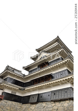 日本100國寶松本城天獅(從東側) 日本100國寶松本城天獅(從東側) 25169444