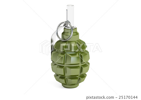 hand grenade, 3D rendering 25170144