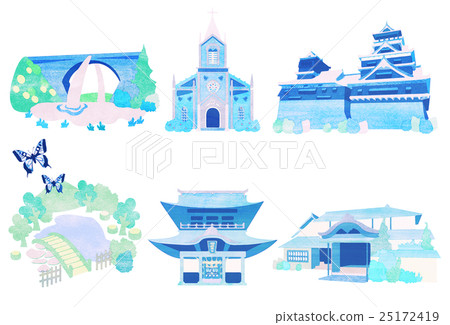 熊本縣例證 25172419