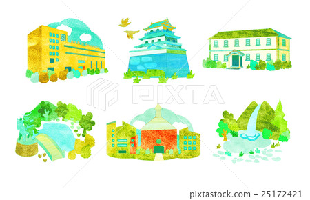 在仙台的水彩畫 25172421