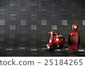 Red scooter figurine 25184265