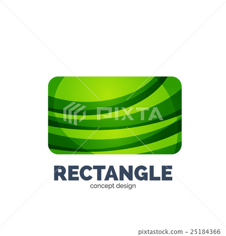 Vector rectangle logo 25184366
