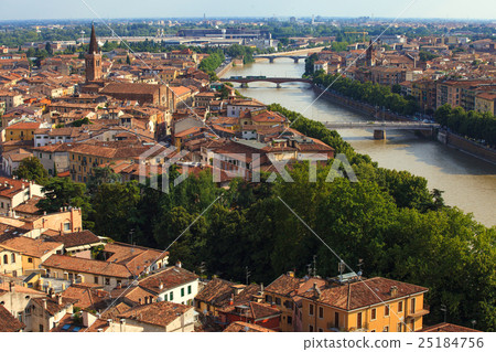 Beautiful Verona at evening Beautiful Verona at evening 25184756