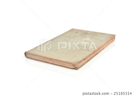 old book-cover isolated on white. old book-cover isolated on white. 25185314