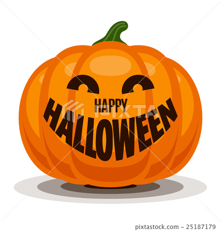 Happy Halloween with pumpkin Happy Halloween with pumpkin 25187179