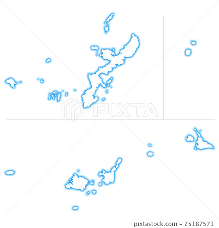 沖繩縣地圖 沖繩縣地圖 25187571