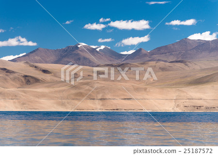 Tso Moriri Lake with Great Himalayan Range Tso Moriri Lake with Great Himalayan Range 25187572