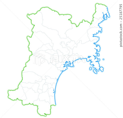 宮城縣地圖 25187795