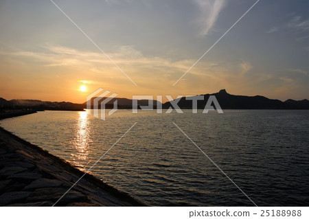 Evening scenery color of Seto Evening scenery color of Seto 25188988
