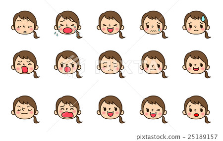 Boys' facial expression 15_ color 25189157