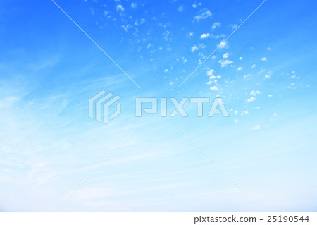 Fuzzy and soft clouds on blue sky Fuzzy and soft clouds on blue sky 25190544