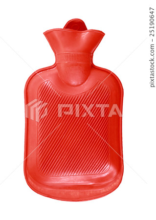 Hot water container isolated on white 25190647