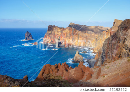 cliffs at the Ponta de Sao Lourenco, Madeira 25192332