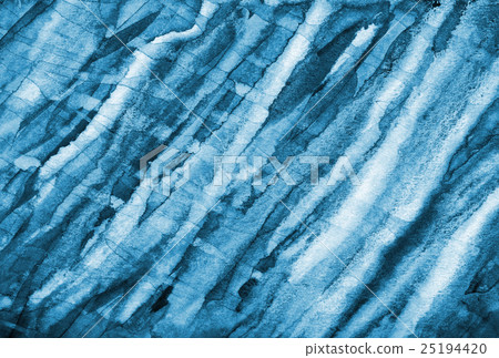 Abstract watercolor background with blue layers 25194420