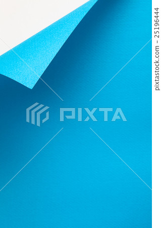 Curled blue Paper Corner 25196444