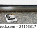 electric plug adapter on floor 25196617