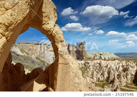 Amazing rocky landscape in Cappadocia, Turkey Amazing rocky landscape in Cappadocia, Turkey 25197546