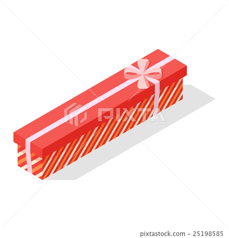 Isometric gift box vector icon isolated - Stock Illustration [25198585 ...