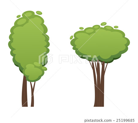 Cartoon tree vector illustration 25199685