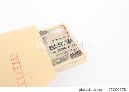 信封和錢 25200278