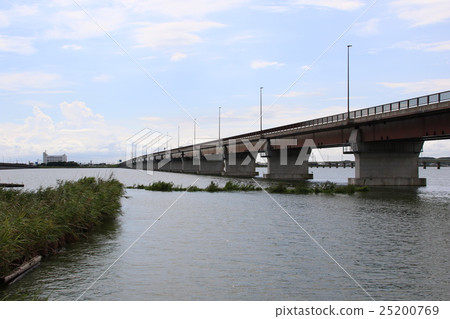 Shinjinbashi Bridge in Kashima city, Ibaraki Prefecture 25200769