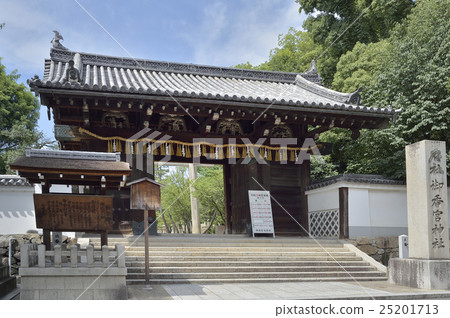 Okonomiya神社前門老伏見城堡門 25201713